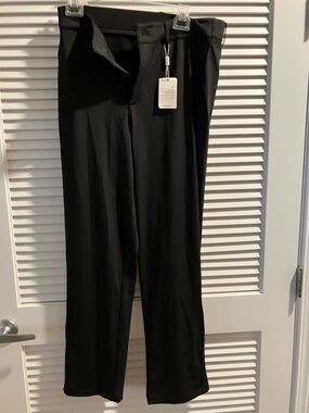 Bamans black dress pants Large (12) NWT